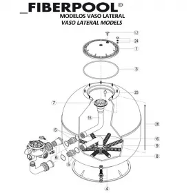 Κατάλογος Ανταλλακτικών φίλτρου Fiberpool